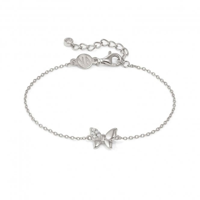 NOMINATION ITALY Petit Sparkle Silver Butterfly Bracelet