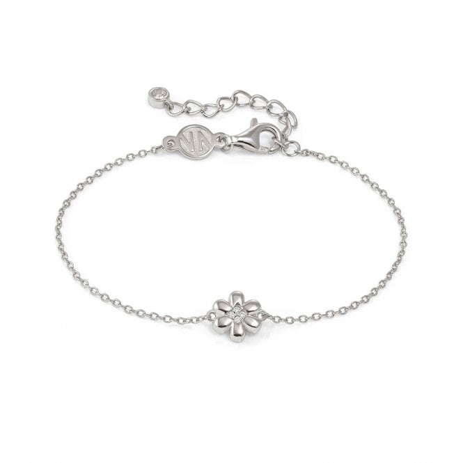 NOMINATION ITALY Petit Sparkle Silver Flower Bracelet