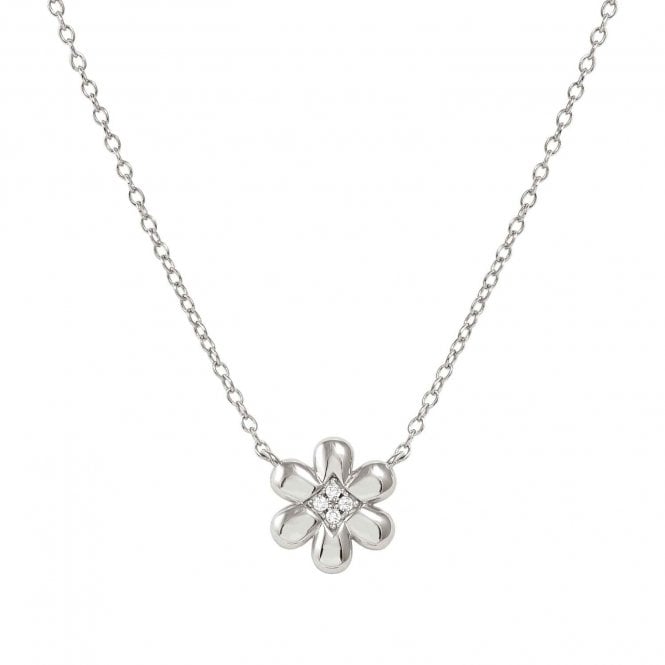 NOMINATION ITALY Petit Sparkle Silver Flower Necklace
