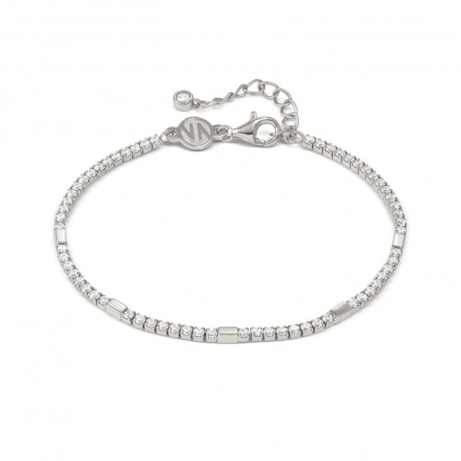 NOMINATION ITALY Petit Sparkle Silver Tennis Bracelet