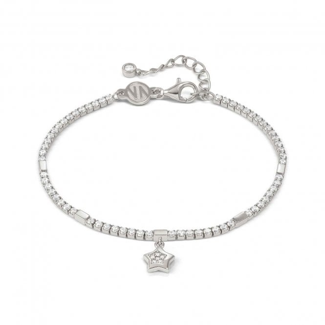NOMINATION ITALY Petit Sparkle Silver Tennis Star Bracelet