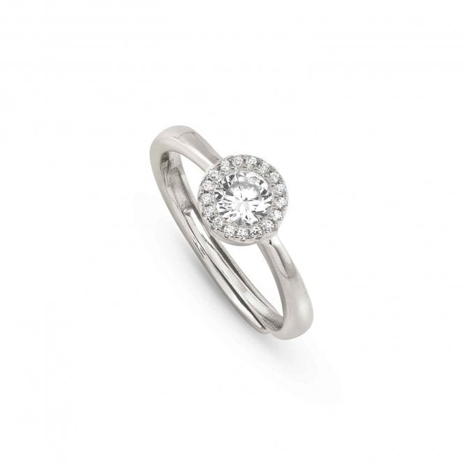 NOMINATION ITALY Seidivina Silver CZ Ring