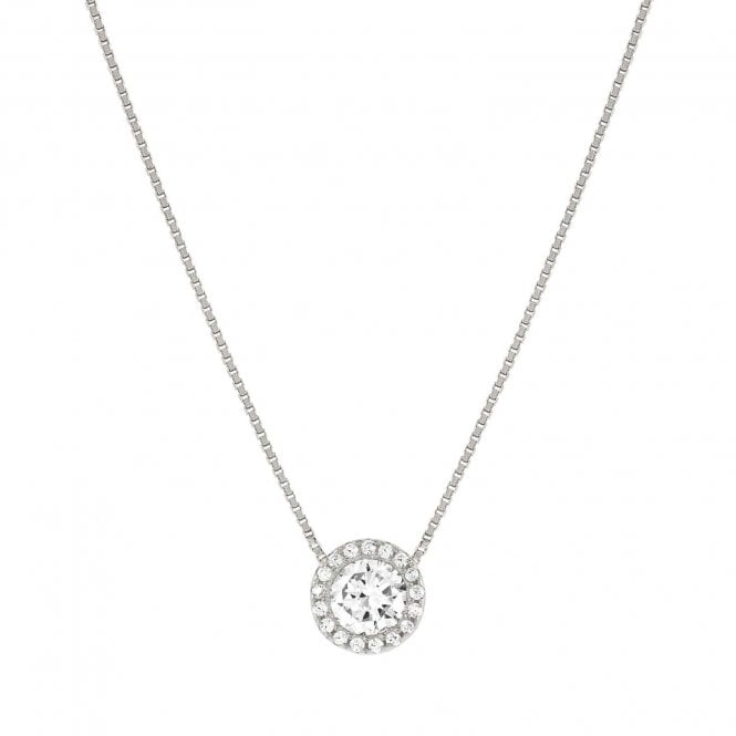 NOMINATION ITALY Seidivina Silver White CZ Necklace