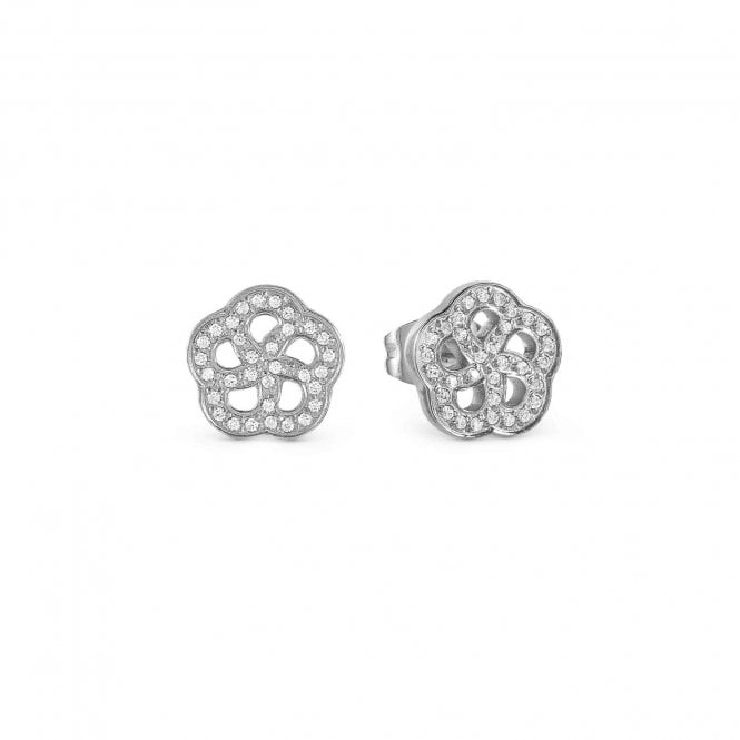 NOMINATION ITALY Soffio D'Amore Stainless Steel Flower Earrings
