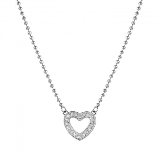 NOMINATION ITALY Soffio D'Amore Stainless Steel Heart Necklace
