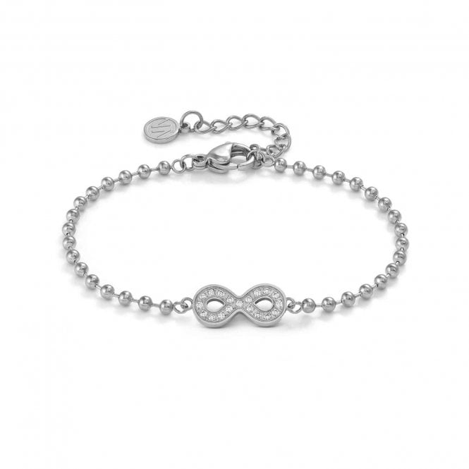 NOMINATION ITALY Soffio D'Amore Stainless Steel Infinity Bracelet
