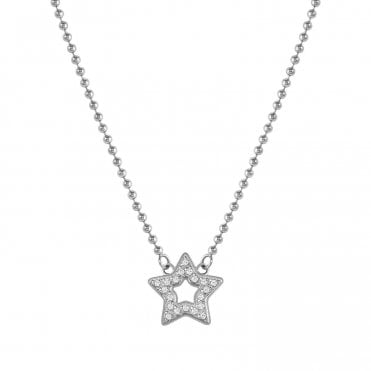 Soffio D'Amore Stainless Steel Star Necklace