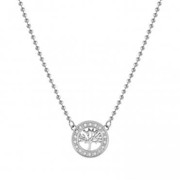 Soffio D'Amore Stainless Steel Tree of Life Necklace