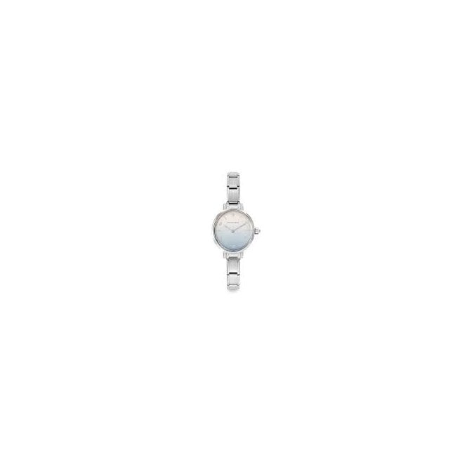NOMINATION ITALY Stainless Steel Paris Oval Pastel Blue Colour Fade Watch