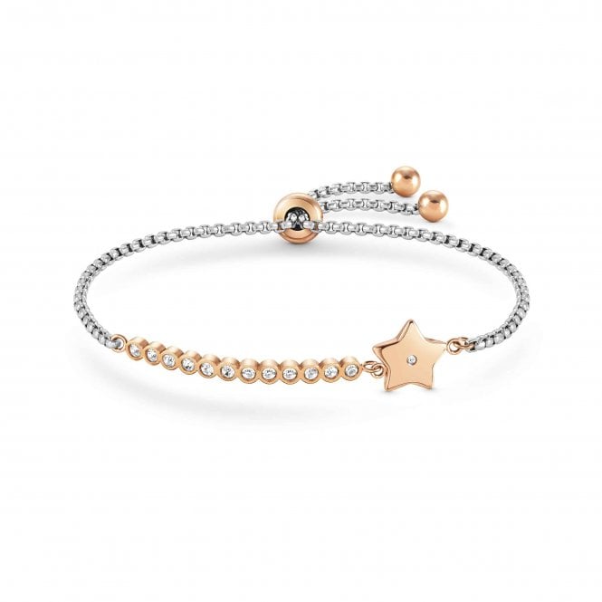 NOMINATION ITALY Star Stainless Steel, Rose Gold & CZ Milleluci Bracelet