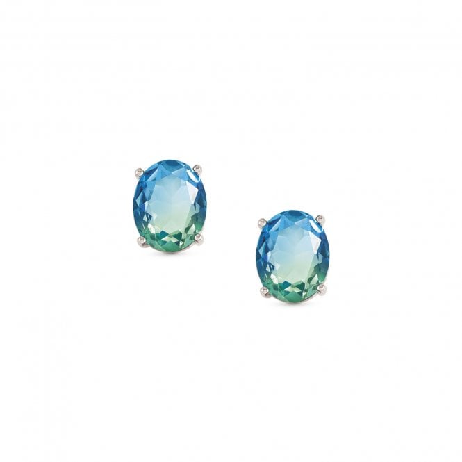 NOMINATION ITALY Symbiosi Blue-Green Stud Earrings