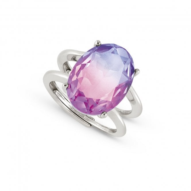 NOMINATION ITALY Symbiosi Pink-Purple Double Ring