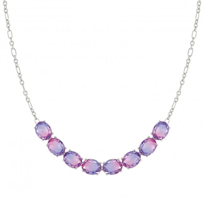 NOMINATION ITALY Symbiosi Silver Pink-Purple Necklace