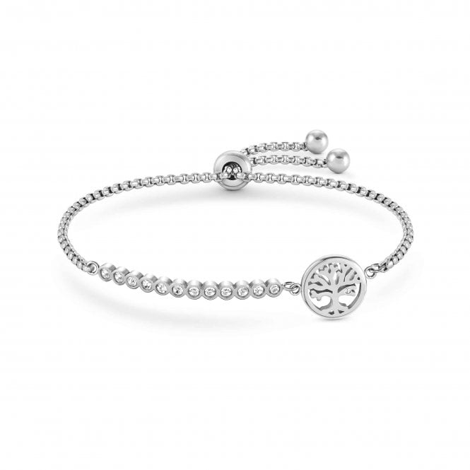 NOMINATION ITALY Tree of Life Stainless Steel & CZ Milleluci Bracelet