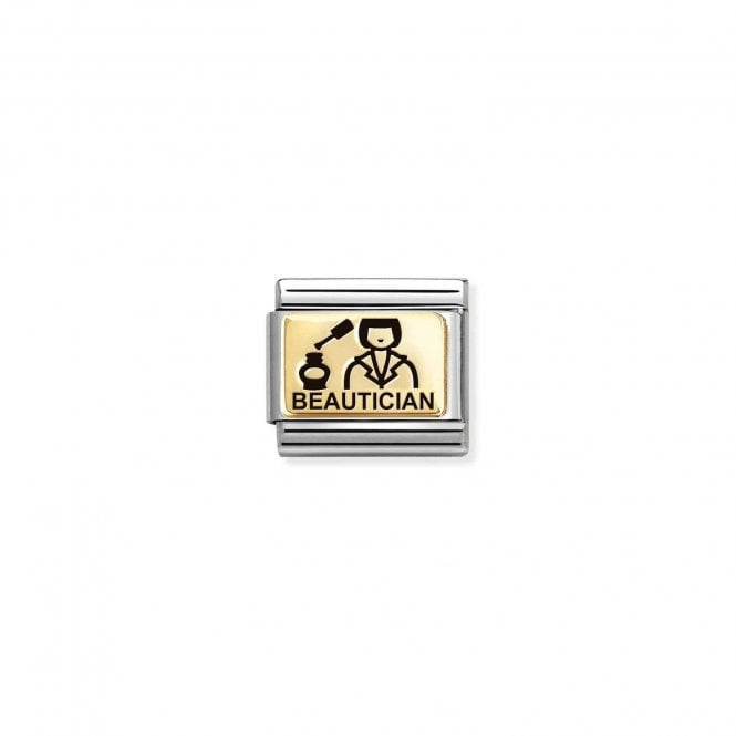 NOMINATION ITALY Yellow Gold Beautician Charm