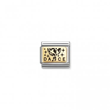 Yellow Gold Group Dance Charm