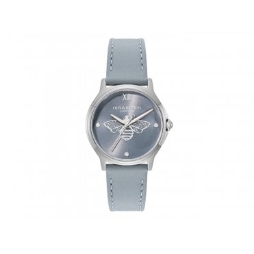 Olivia Burton 30mm Classic Light Blue Bee Watch