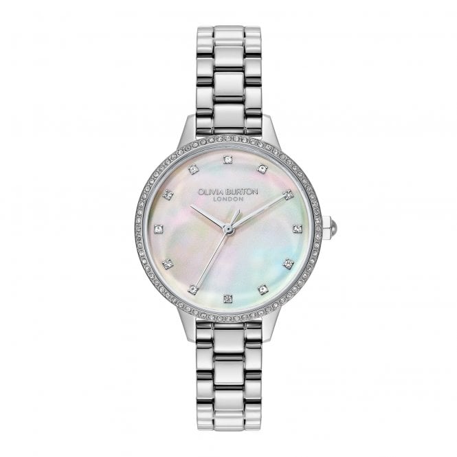 OLIVIA BURTON 34mm Capitivate Stainless Steel Watch