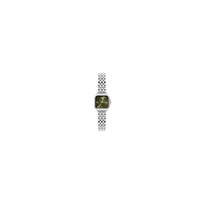 OLIVIA BURTON Mini Grosvenor 20mm Green Watch
