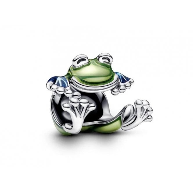 PANDORA Climbing Frog Charm