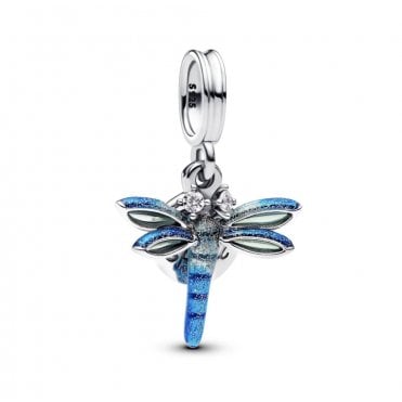 Dragonfly Double Dangle Charm