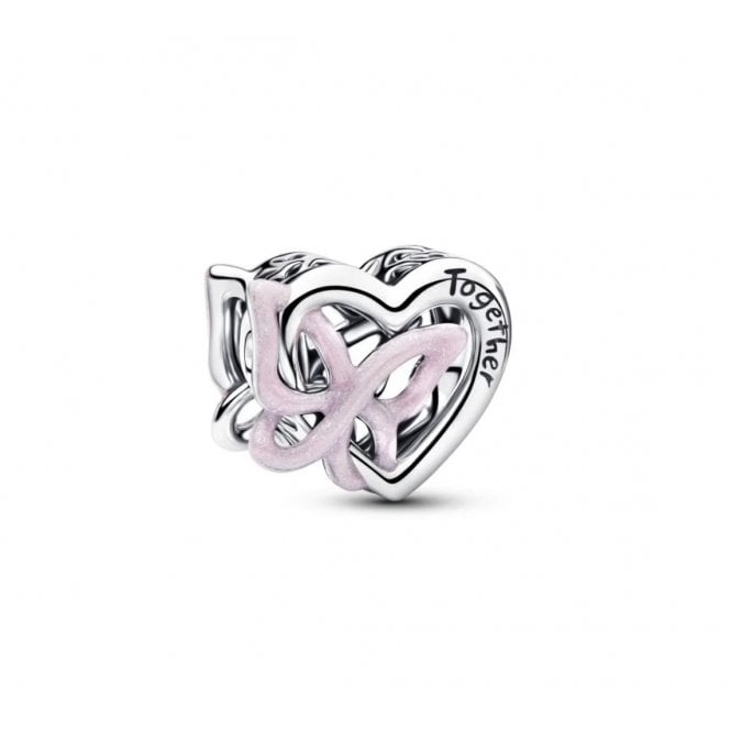 PANDORA Entwined Heart & Butterfly Charm