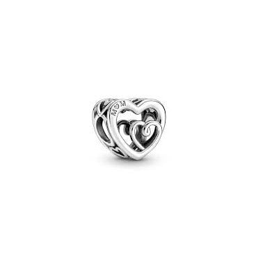 Entwined Hearts Mum Charm