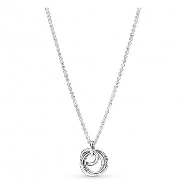 Pandora Family Always Encircled Pendant Necklace