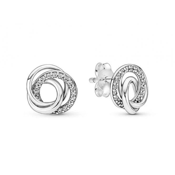 PANDORA Family Always Encircled Stud Earrings