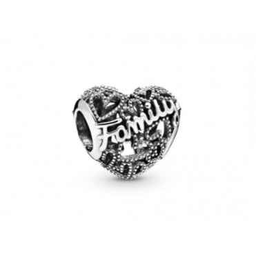 Family Heart Charm