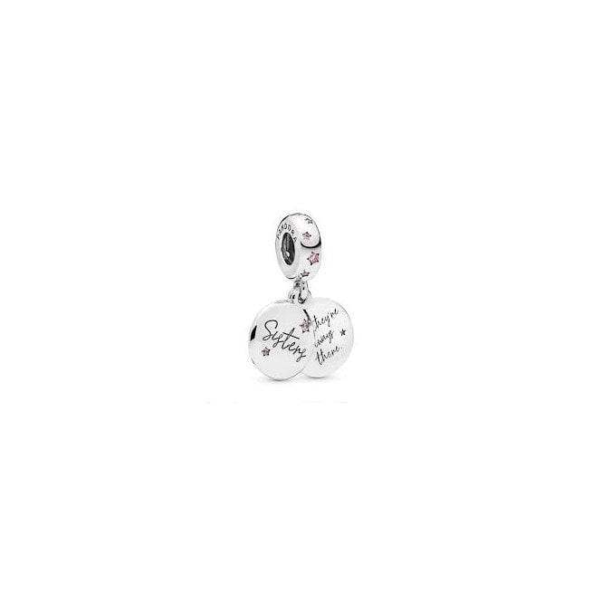 PANDORA Forever Sisters Dangle Charm
