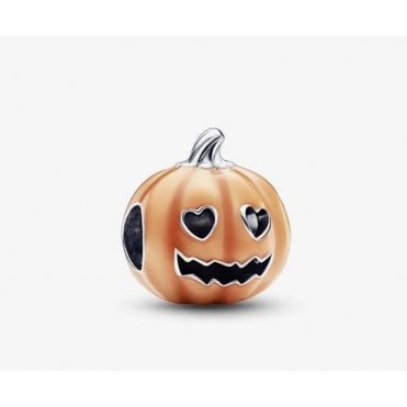 Glow-in-the-dark Pumpkin Charm