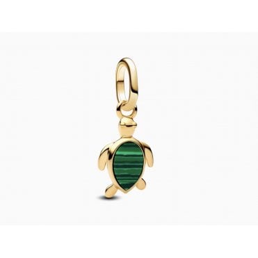 Green Turtle Mini Dangle Charm