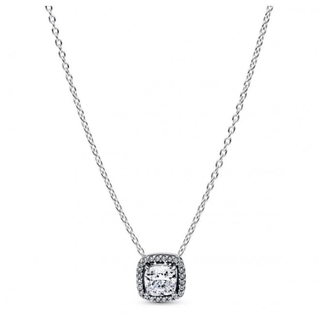 PANDORA Halo Pendant Collier Necklace