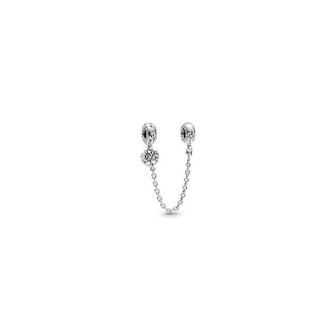 PANDORA Heart Family Tree Saftey Chain Charm
