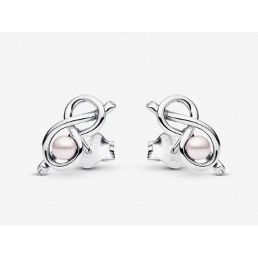 Pandora Infinity Knot Stud Earrings