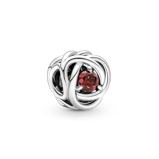 PANDORA July Birthstone Eternity Circle Charm