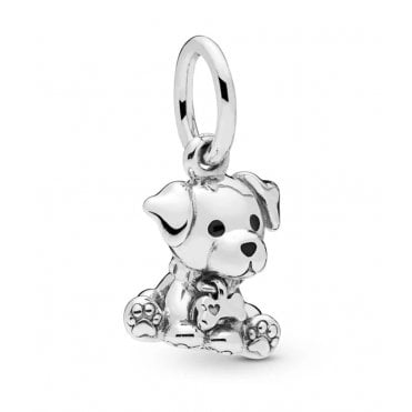 Labrador Puppy Dog Dangle Charm