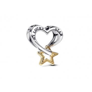 Lucky Star & Heart Charm