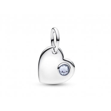 March Heart Dangle Charm