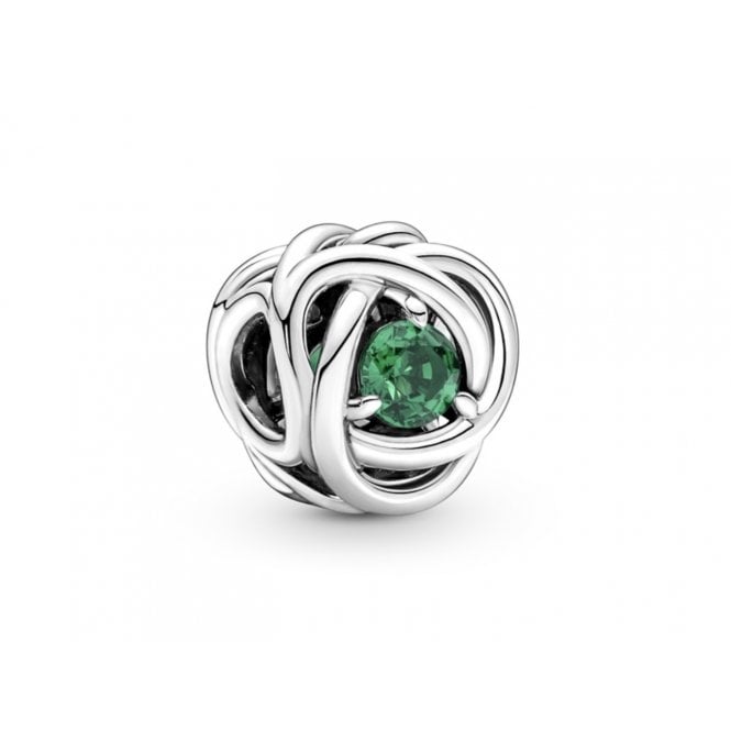 PANDORA May Birthstone Eternity Circle Charm