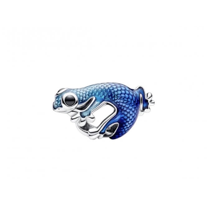 PANDORA Metallic Blue Gecko Charm