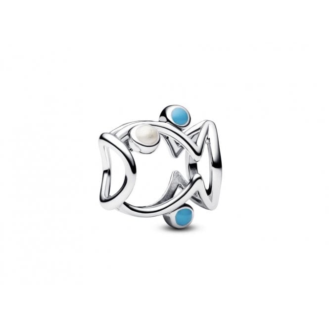 PANDORA Openwork Fish Charm