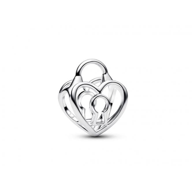 PANDORA Openwork Heart Padlock Charm