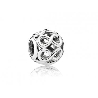 Openwork Infinity Charm