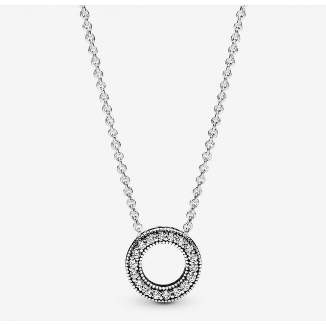 PANDORA Pavé Circle Collier Necklace