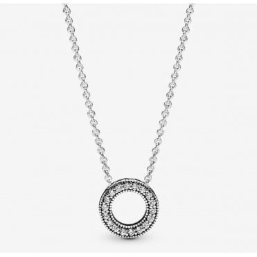 Pandora Pavé Circle Collier Necklace