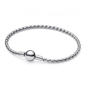 Pandora Round Clasp Wing Chain Bracelet