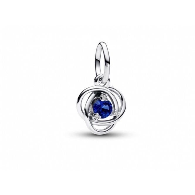 PANDORA September Birthstone Eternity Circle Dangle Charm