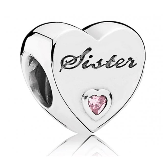 PANDORA Sister Heart Charm